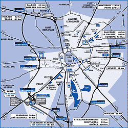 plan bourges